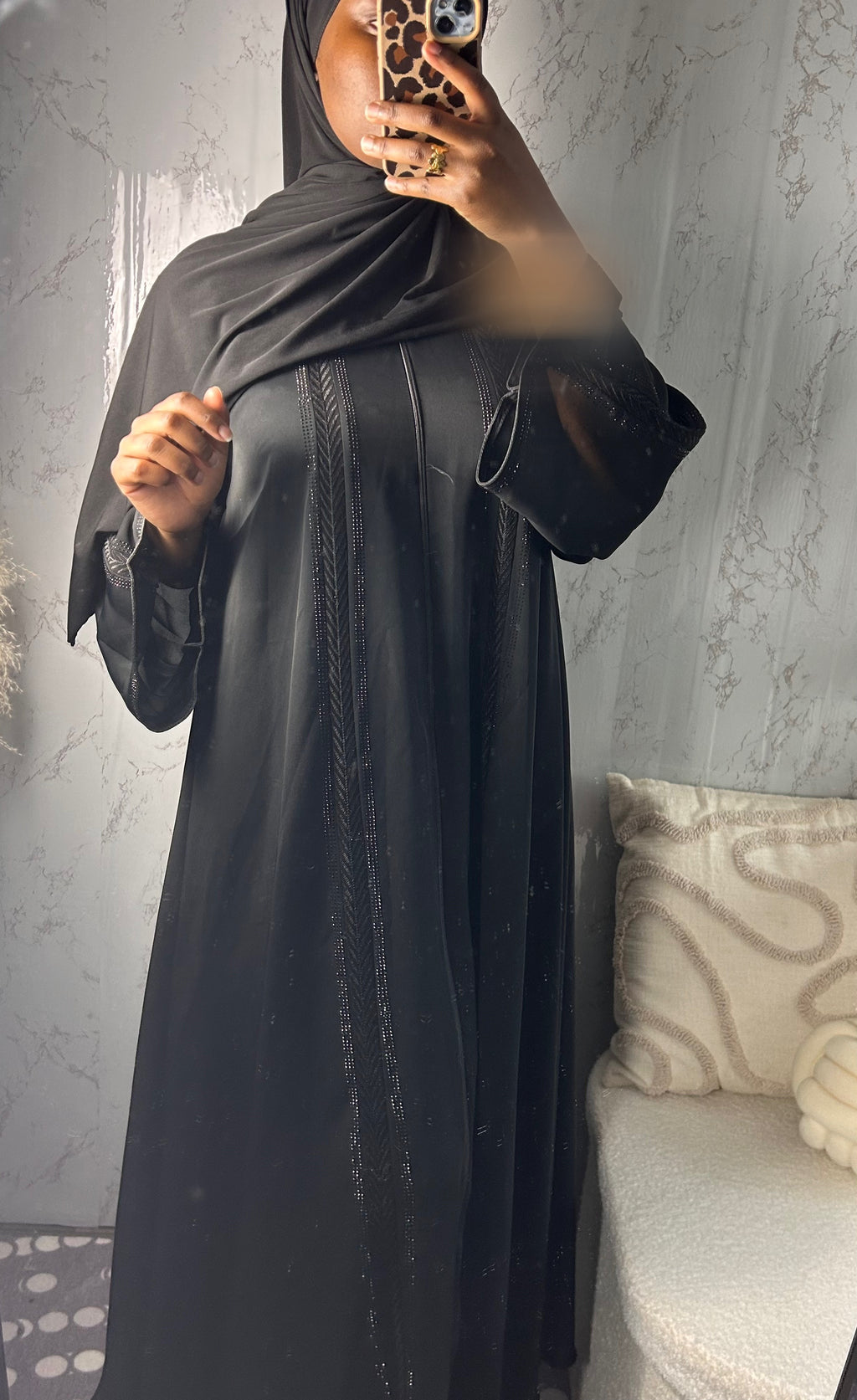 Abaya Saourel 🇸🇦 Élan moderne