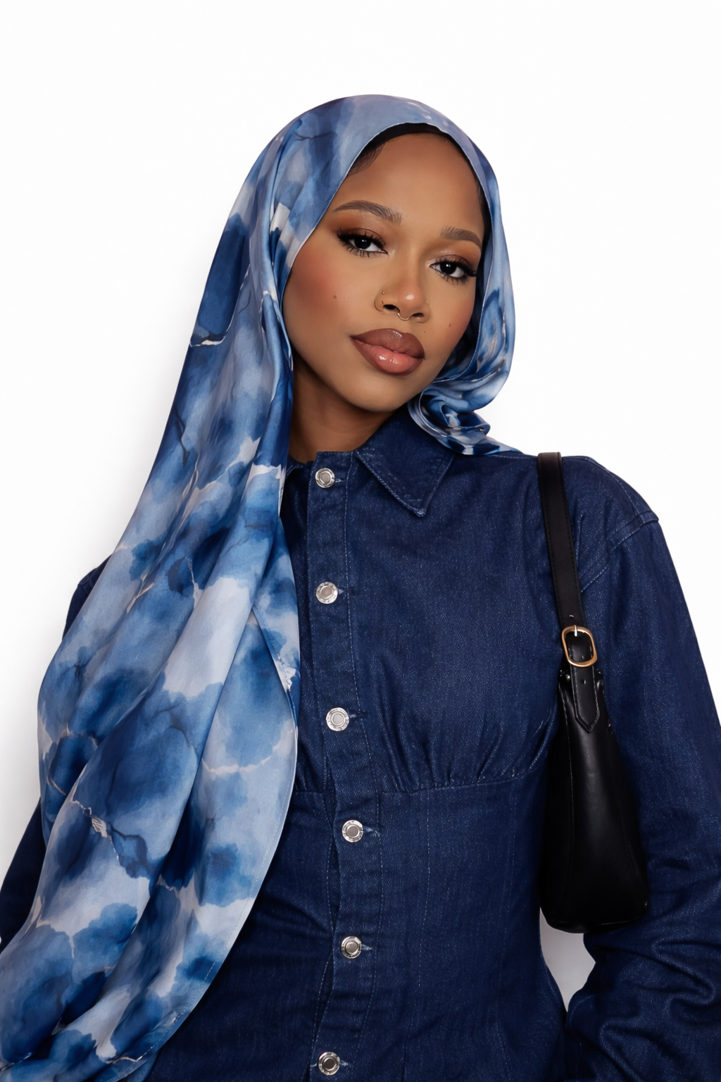 Hijab Scintillant Coton Élan moderne