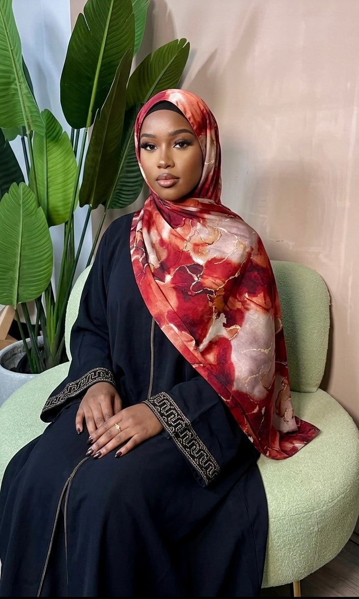 Hijab Scintillant Coton Élan moderne
