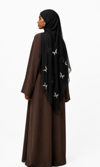Hijab mousseline Papillon Élan moderne