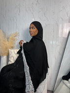 Hijabs dentelle 🕊️ Élan moderne