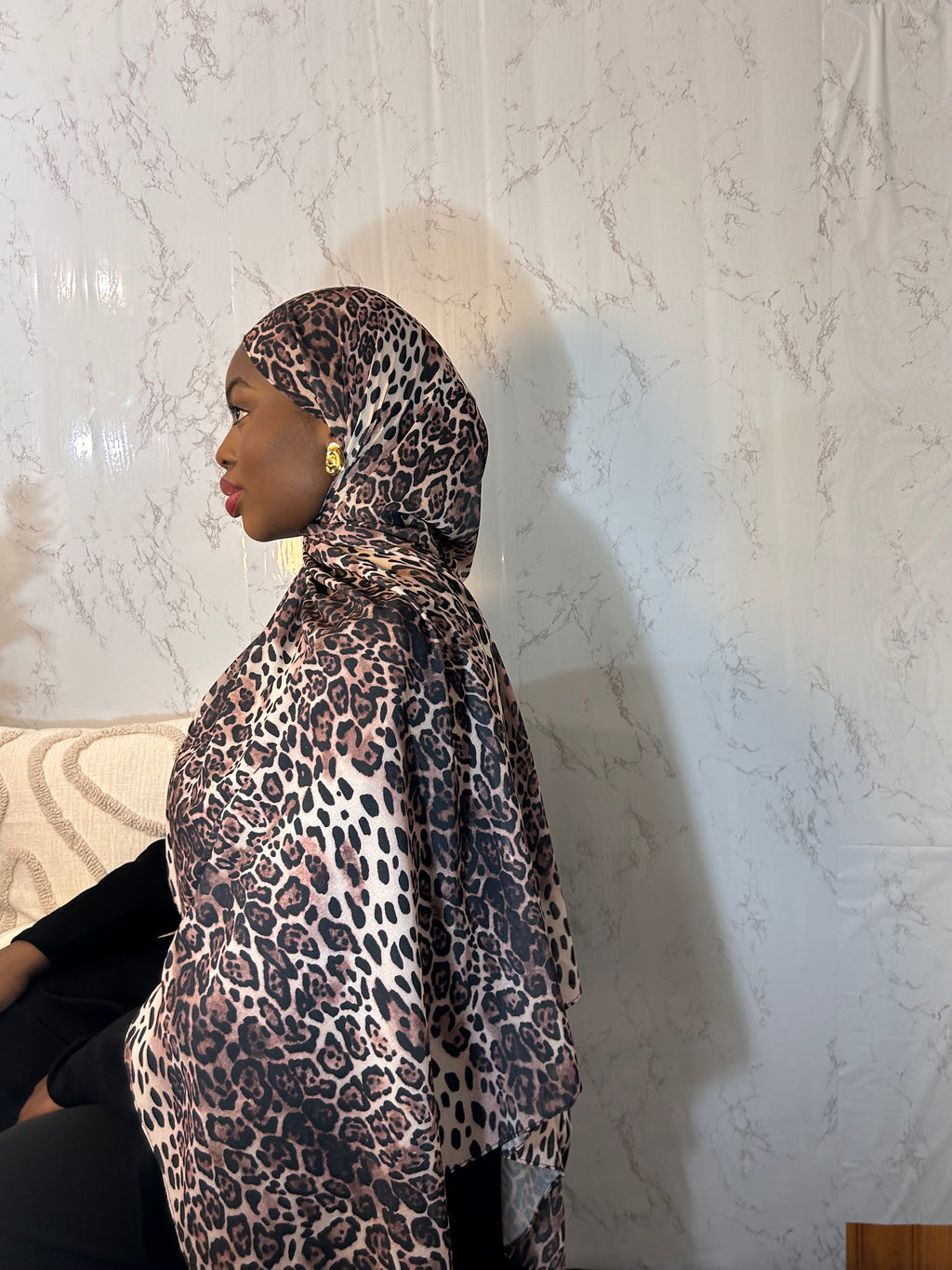 Hijabs léopard Dasïa