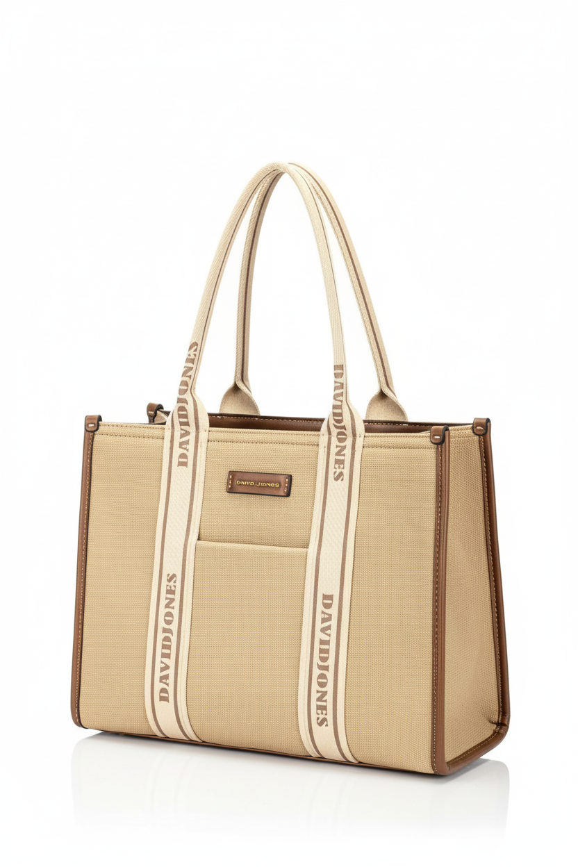 Sac beige David Jones Élan moderne