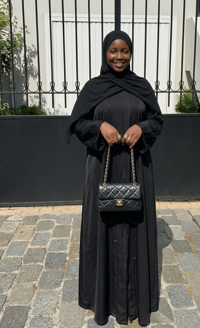 Abaya Saourel 🇸🇦 Élan moderne
