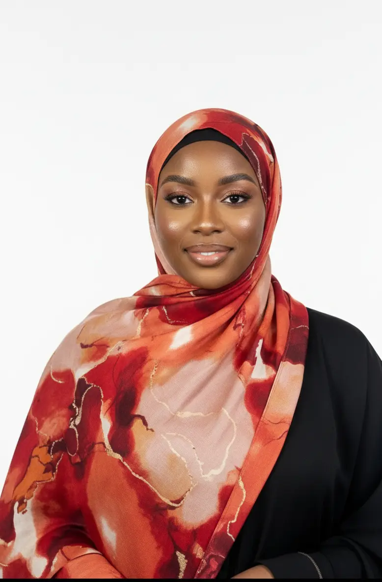Hijabs scintillant en coton Élan moderne