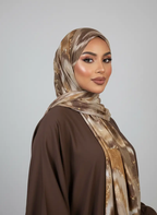 Hijabs scintillant en coton Élan moderne