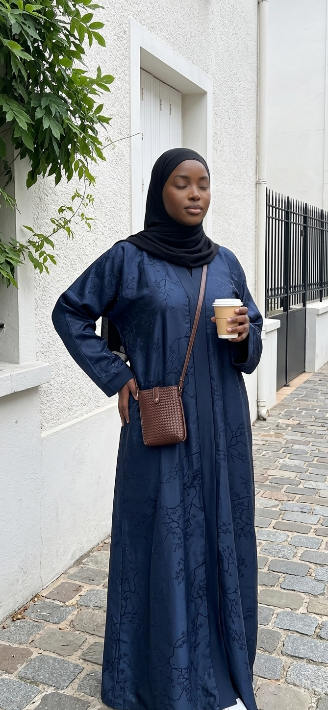 Abaya Basira 🇸🇦 Élan moderne