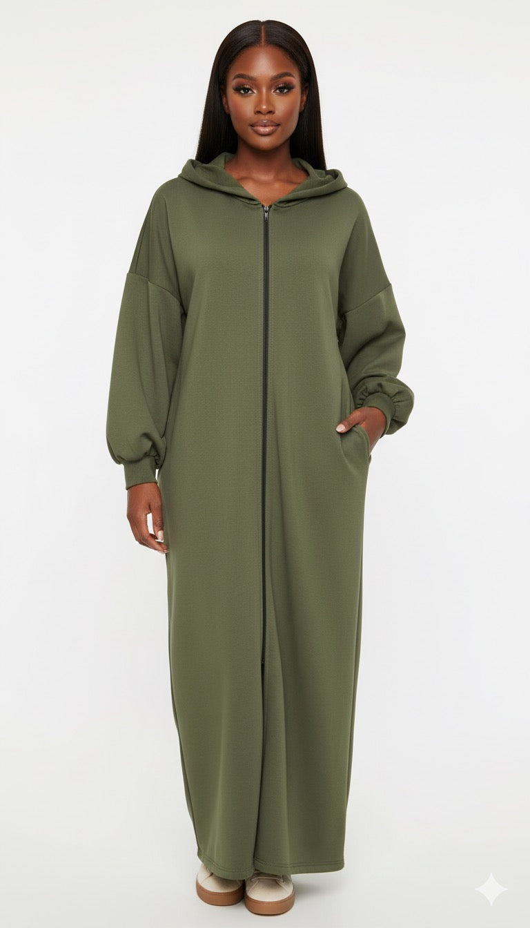 Gilets moumoute long Élan moderne