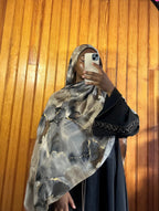 Hijabs scintillant en coton Élan moderne