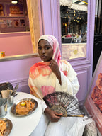 Hijab modal hibiscus Élan moderne