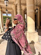 Hijabs mousseline imprimé Élan moderne