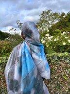 Hijabs imprimé satin Élan moderne