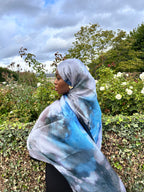 Hijabs imprimé satin Élan moderne