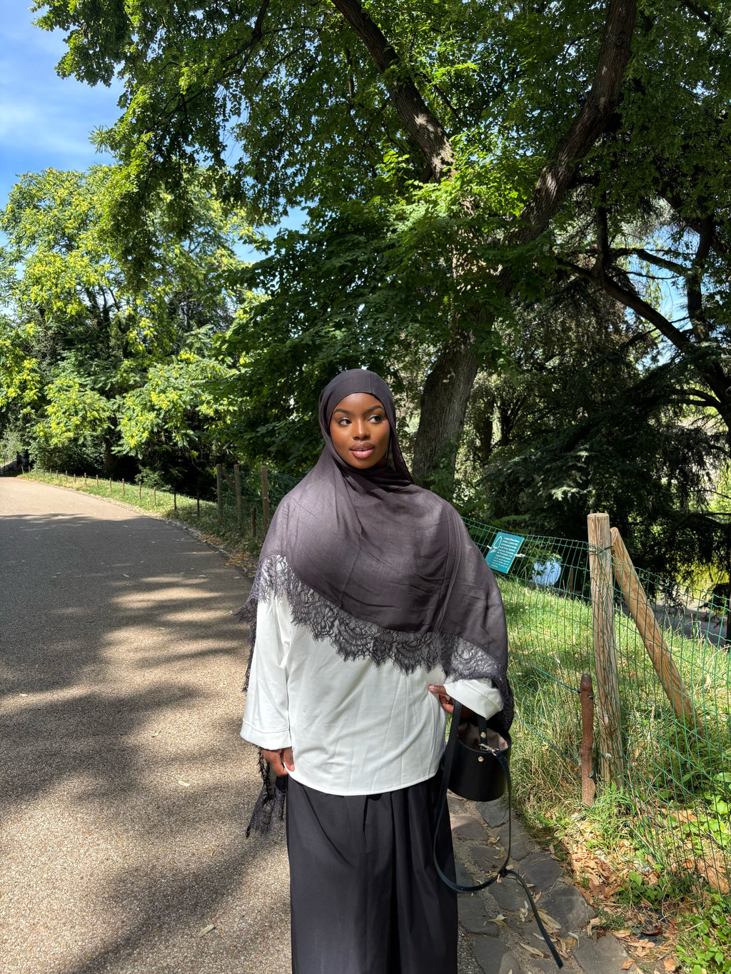 Hijab dentelle Souma Élan moderne