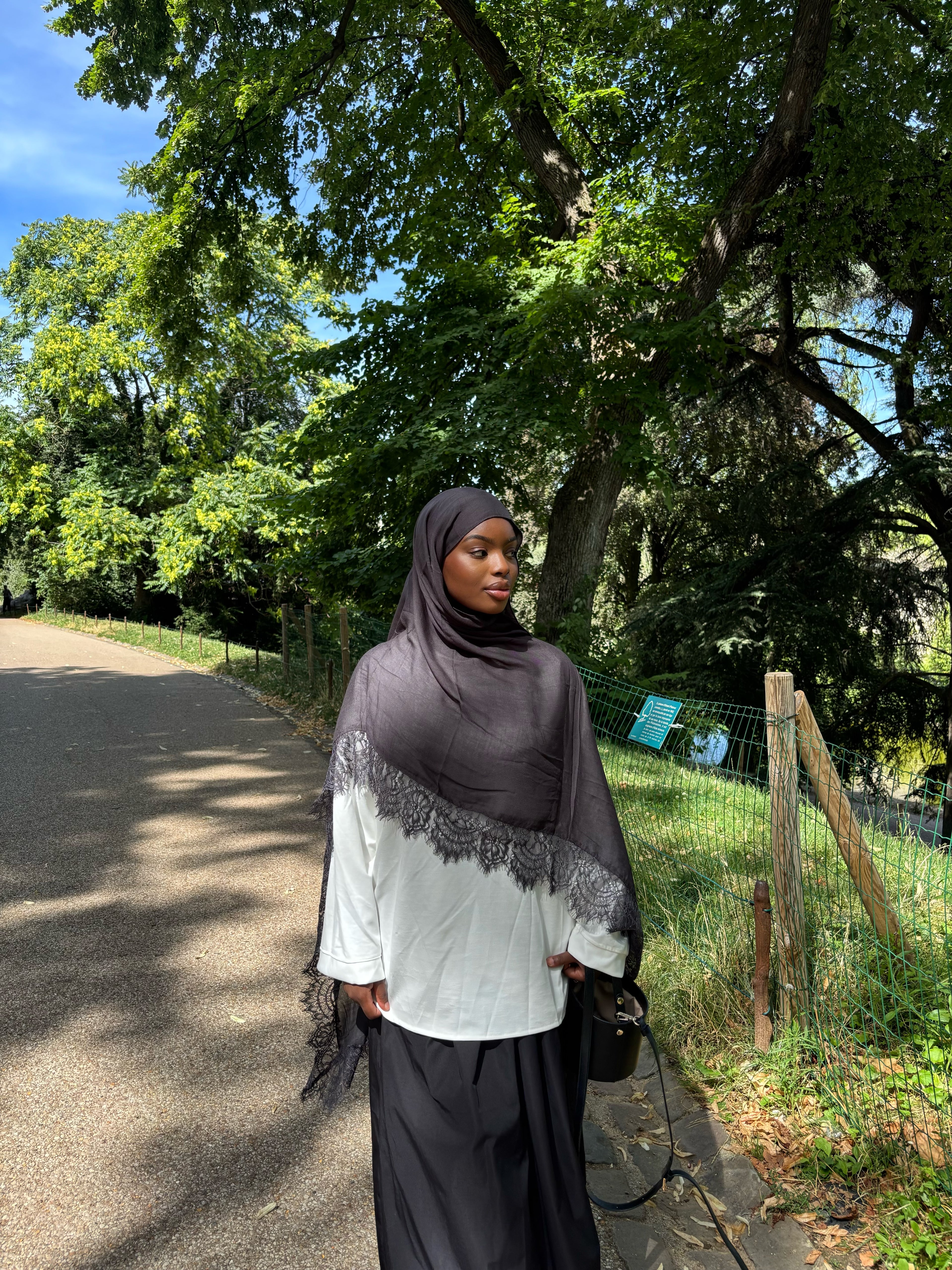 Hijab dentelle Souma Élan moderne