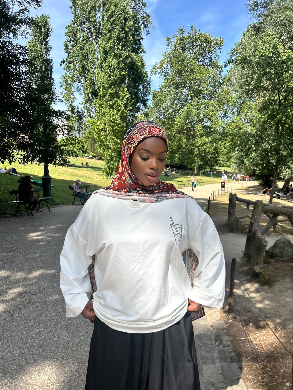 T-shirt oversize Élan moderne