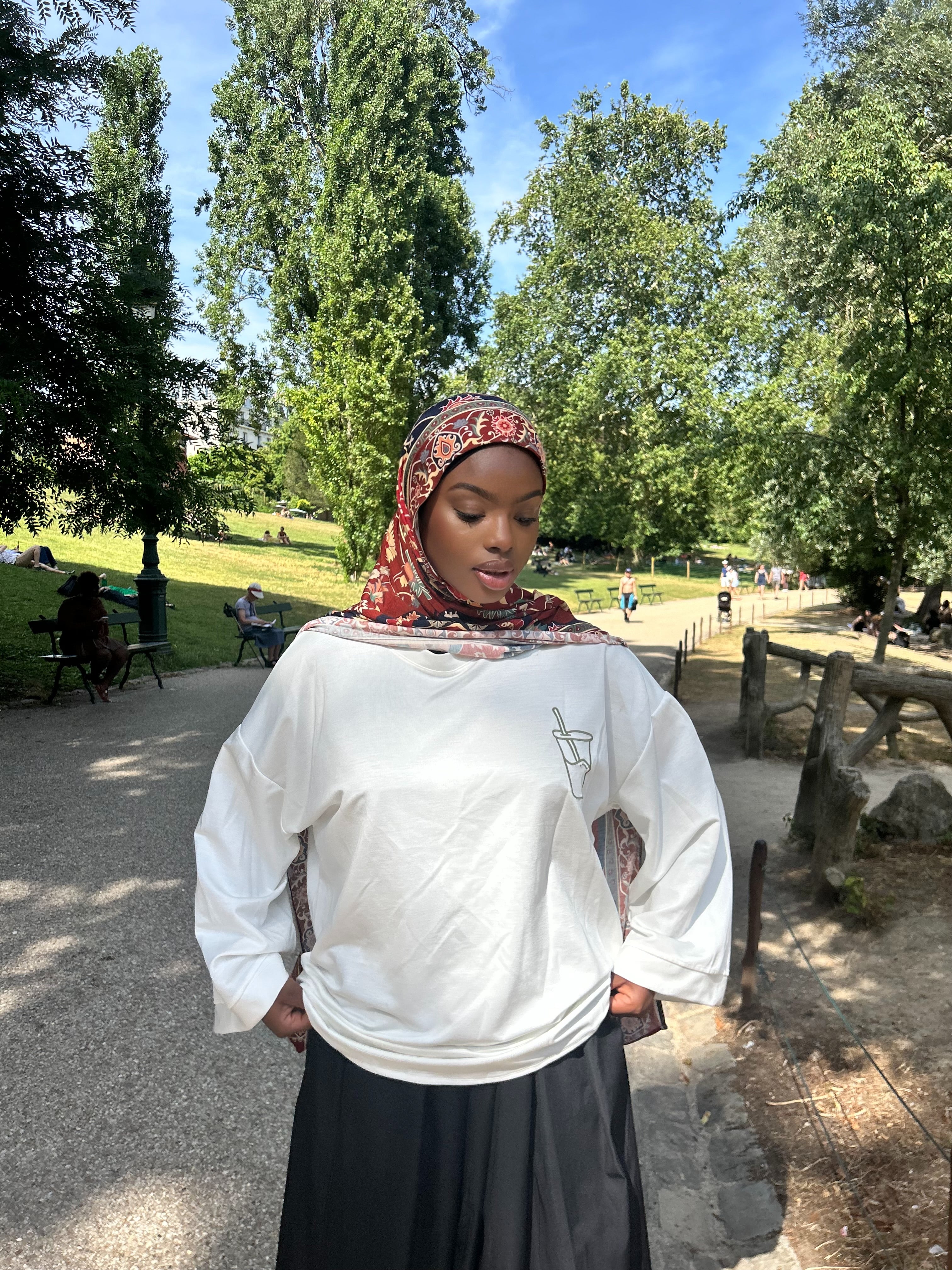 T-shirt oversize Élan moderne