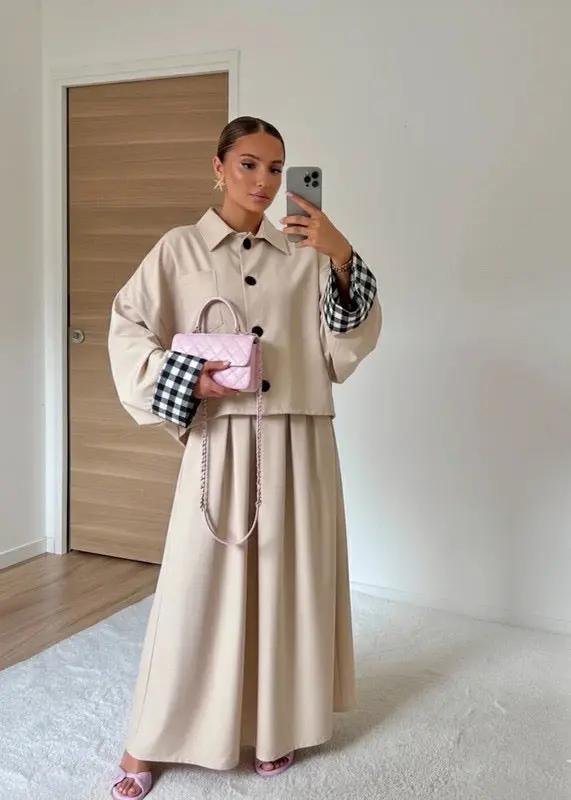 Ensemble jupe et haut Élan moderne