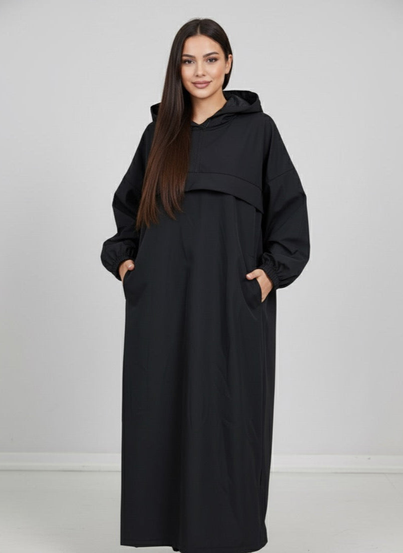 Kaway - Parkas robe capuche Élan moderne