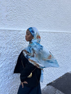 Hijabs en satin Élan moderne