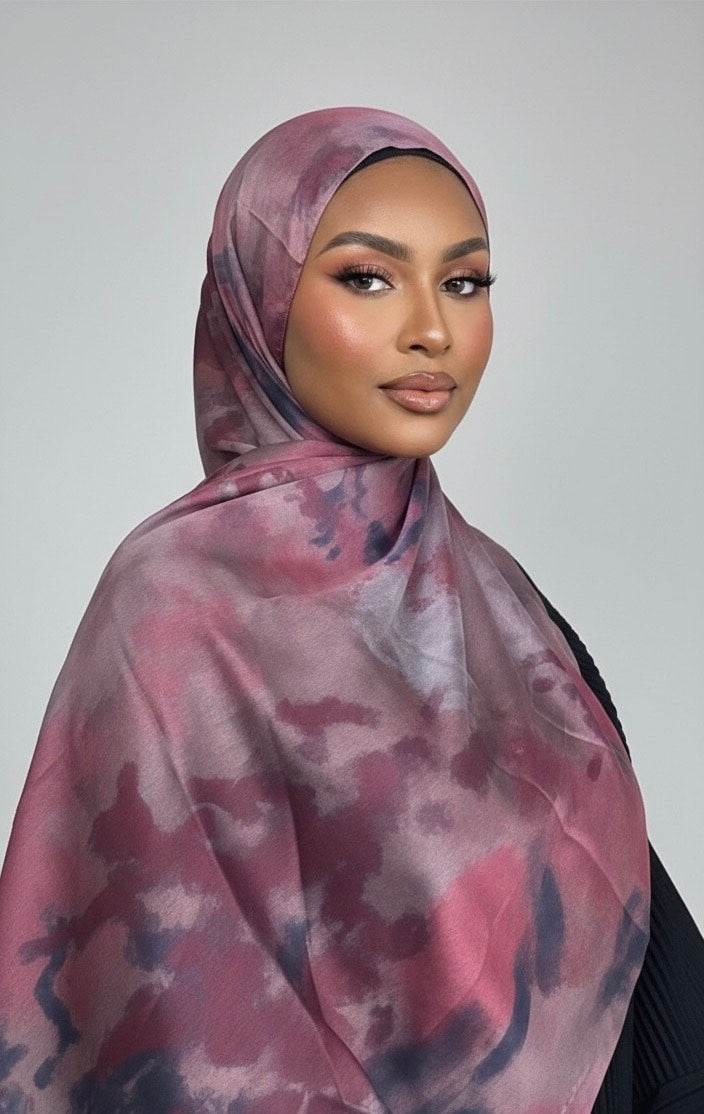 Hijabs satin Élan moderne