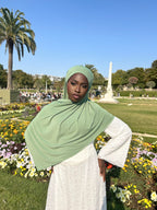 Hijab jersey prenium Pomme d'Éden Élan moderne
