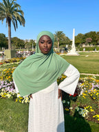 Hijab jersey prenium Pomme d'Éden Élan moderne