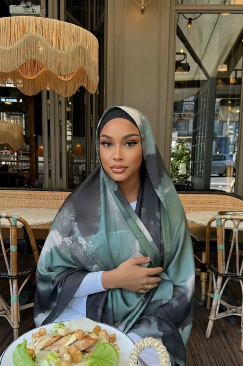 Hijabs satin SAIFA Élan moderne
