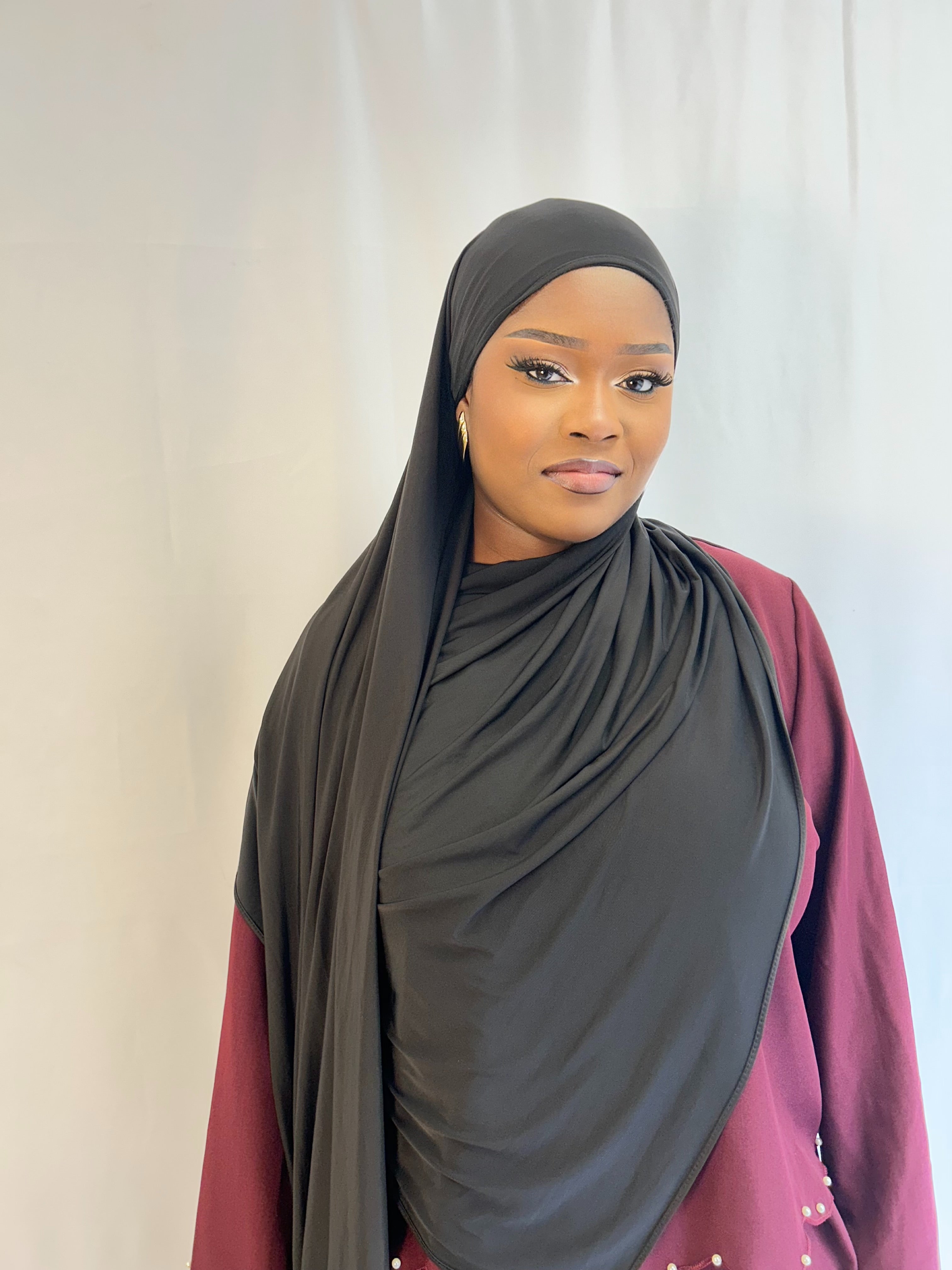 Hijabs jersey liquide Élan moderne