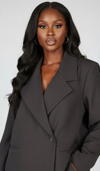 Ensemble blazer et pantalon Zaira Élan moderne