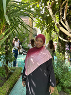 Hijab jersey deux couleurs Élan moderne