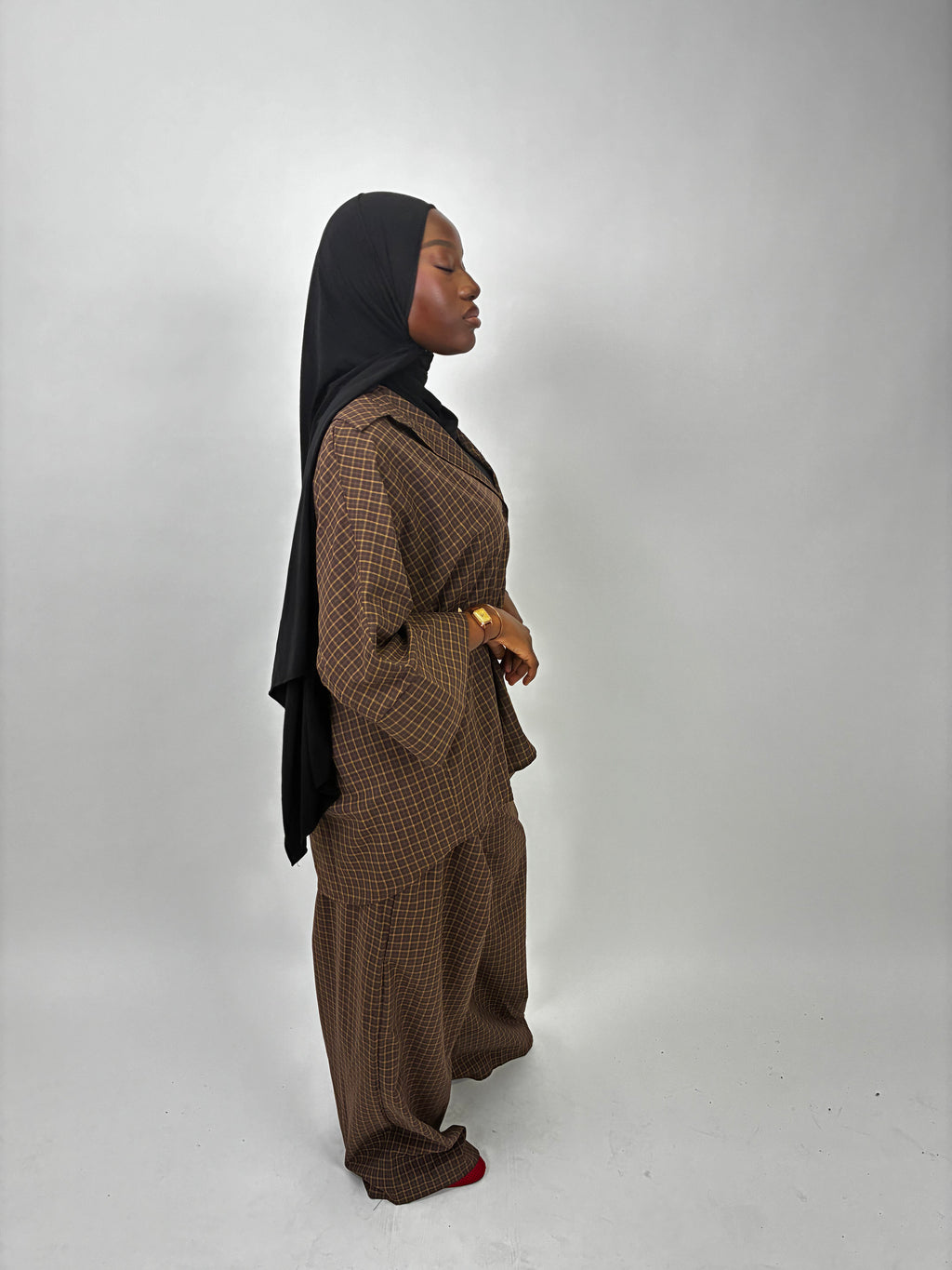Ensemble chemise en pantalon oversize En PRECOMMANDE Élan moderne